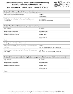 Partners For Pets Application