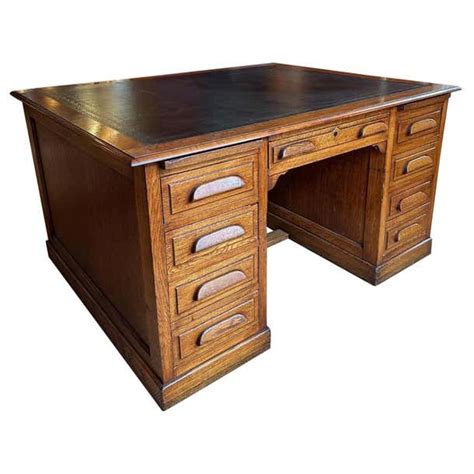 Partners Oak Desk