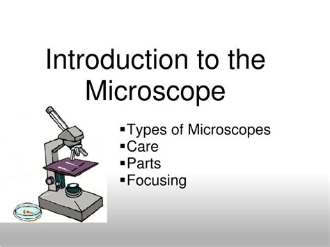 Parts And Functions Of Microscope Ppt