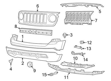 parts for a jeep patriot