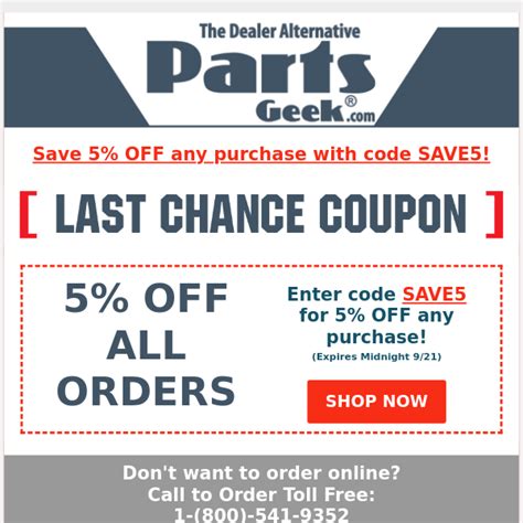 Using Parts Geek Coupon Codes To Save Money On Car Parts In 2023