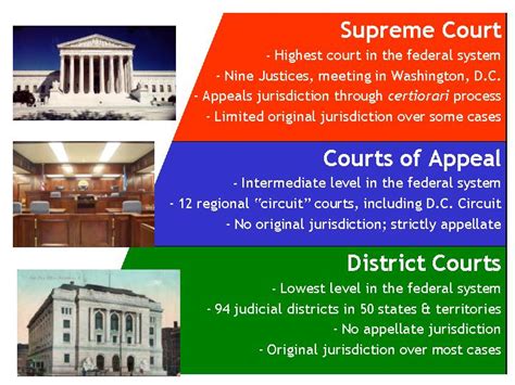 parts of the federal court system