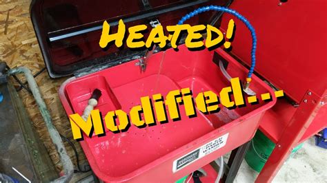 Parts Washer Modifications