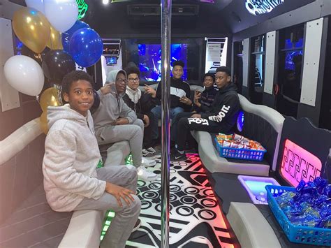 Party Bus Ideas For Birthday