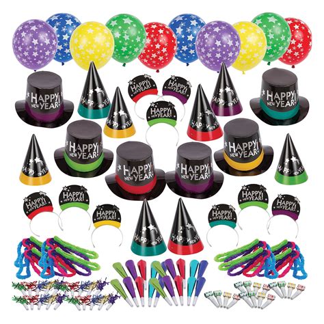 Party City Not So Simply Stated New Year's Eve Kit for 200, Includes