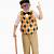 party city old man kid costume