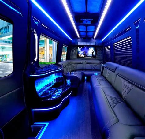 party bus interior