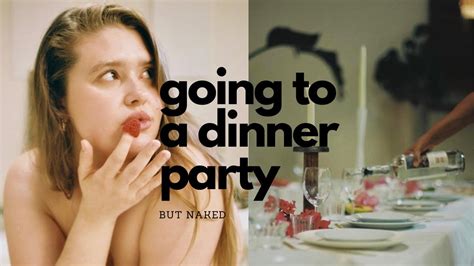 party dinner nude