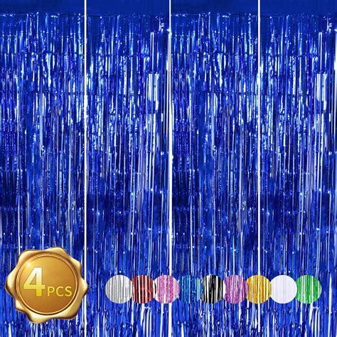 Party Streamers Blue