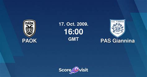 pas giannina paok live streaming