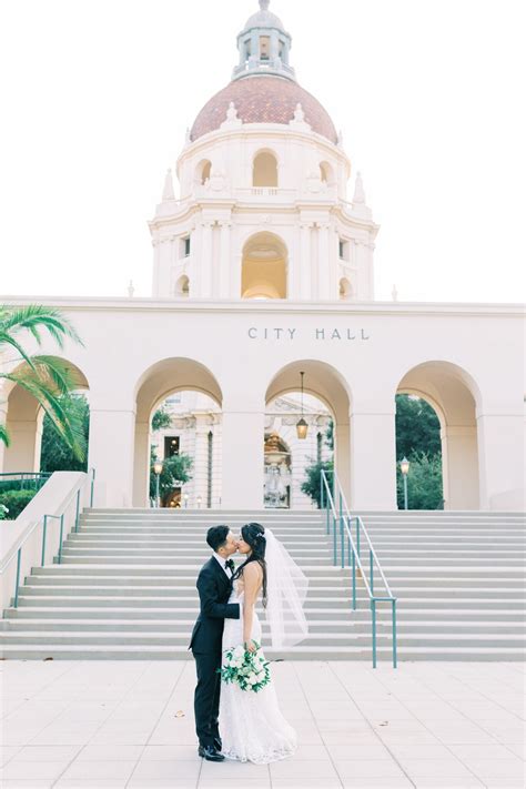 pasadena city hall wedding photography