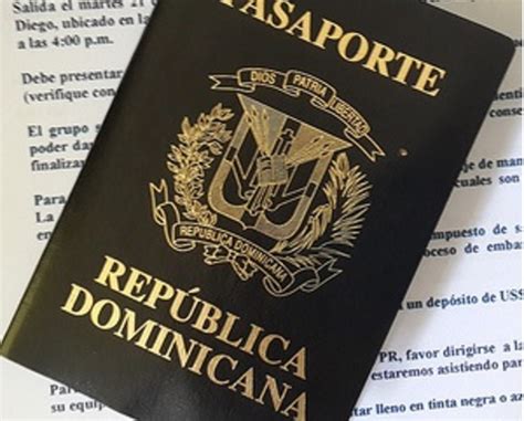 pasaporte dominicano en republica dominicana
