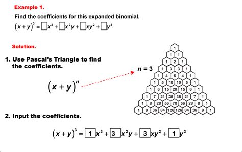 pascal's triangle example