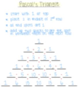 pascal's triangle practice problems