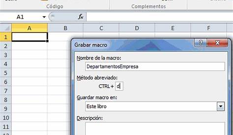Cómo Crear Macros en Excel paso a paso de Manera Sencilla (Ejemplo