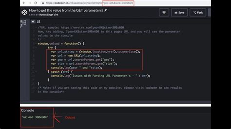 pass query parameters in url javascript