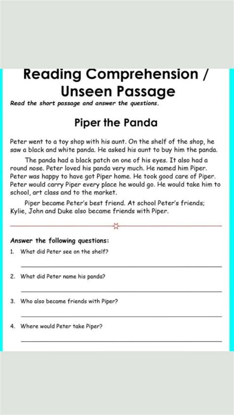 Passage Practice Set