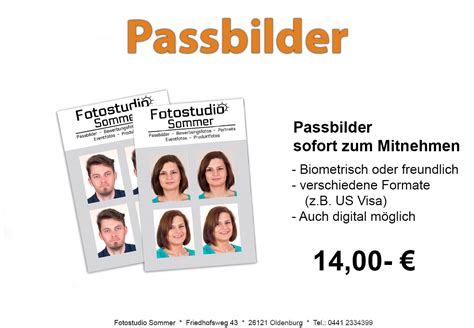 passbilder oldenburg in holstein