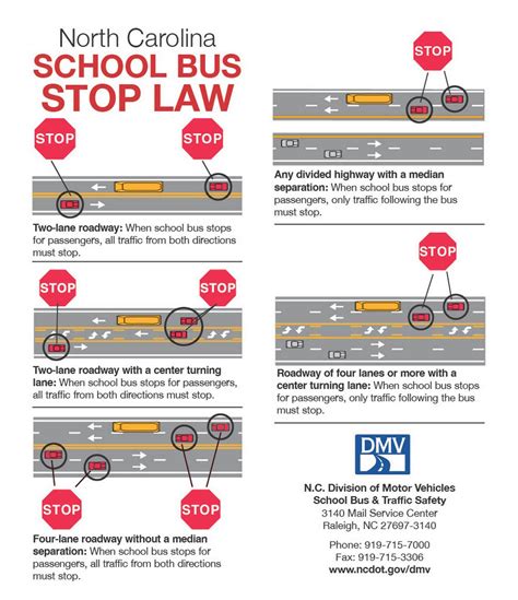 passing school bus law