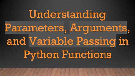 passing variable in python