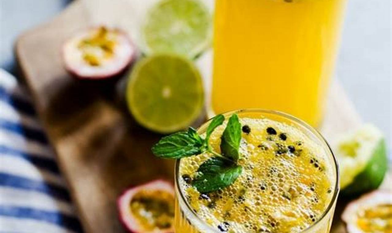 passion fruit cocktail recipes