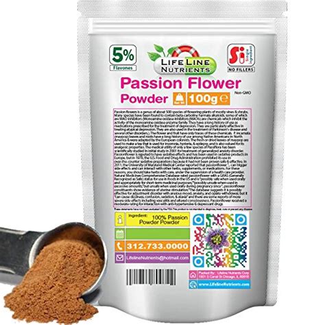 passion flower powder dosage