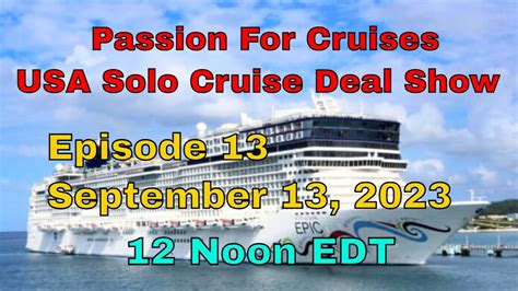 passion for cruises usa solo