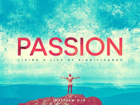 passion for god sermon