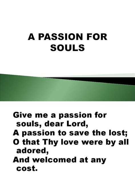 passion for souls pdf