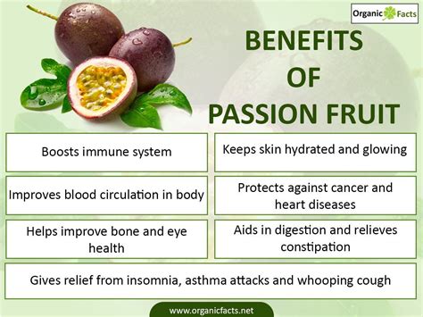 passion fruit benefits health