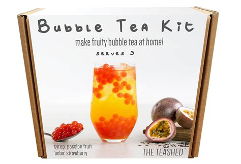 passion fruit bubble tea kit