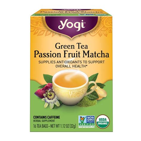 passion fruit green tea bags