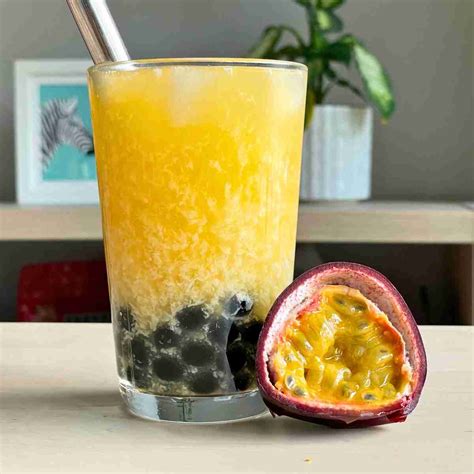 passion fruit green tea boba recipe