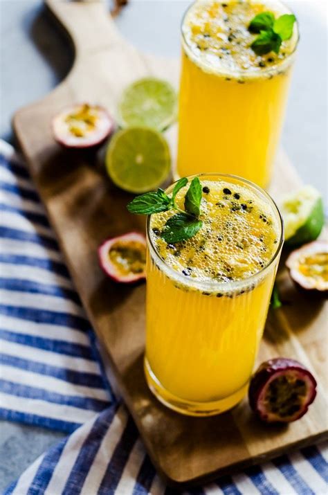 passion fruit juice cocktail recipe