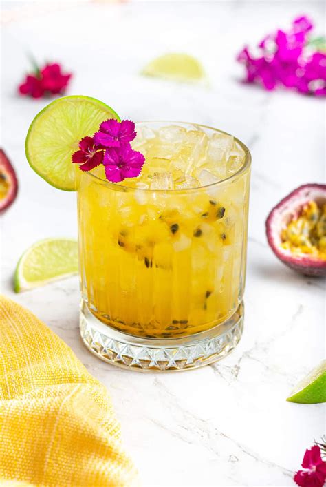 passion fruit liqueur cocktails