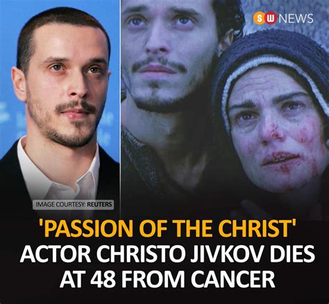 passion of the christ actor died