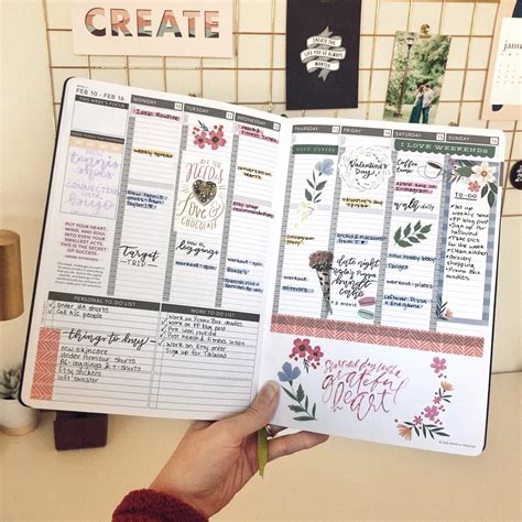 passion planner weekly layout