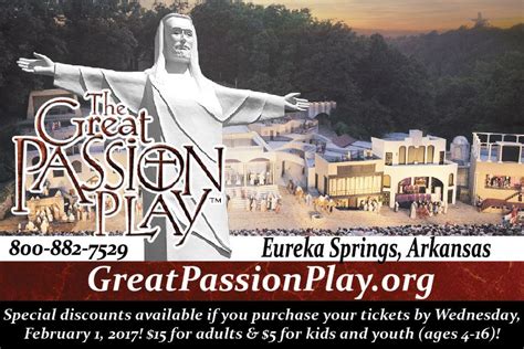 passion play eureka springs discount tickets