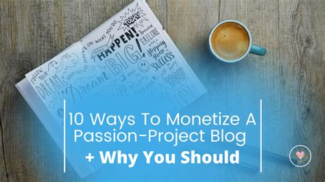 passion projects monetize