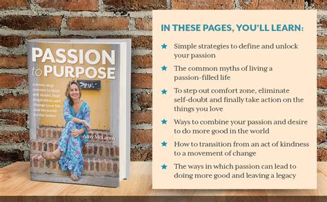 passion to purpose book