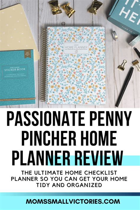 passionate penny pincher home planner 2022