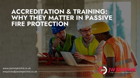 Passive Fire Protection Accreditation