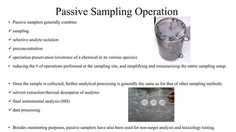 Passive Sampling Method
