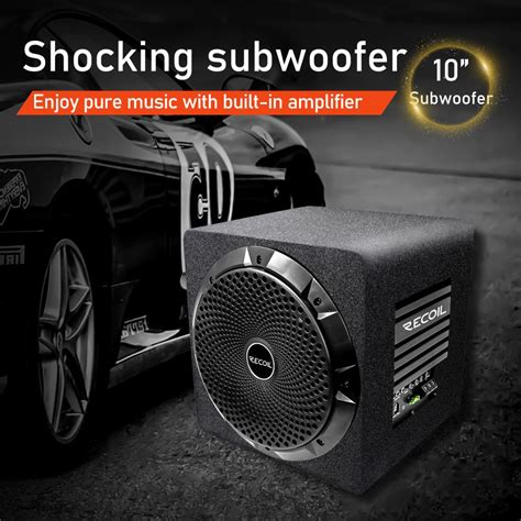 Passive Subwoofer Car