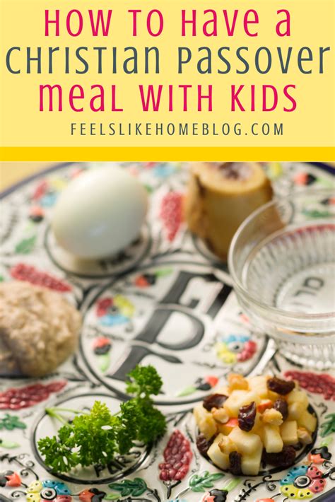 passover meal for kids