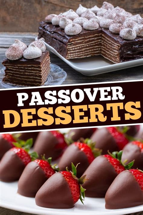 passover recipes dessert