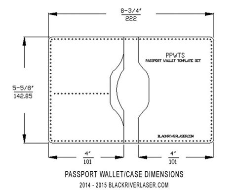 Passport Holder Template