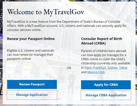 passport renewal online sign in