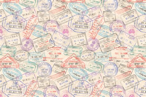 Passport Stamp Wallpaper