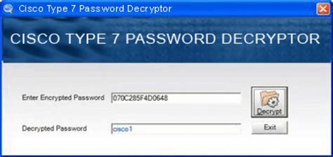 password decrypt